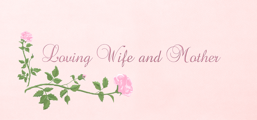 PK PK Corner Rose Faux (Loving Wife and Mother) PROOF